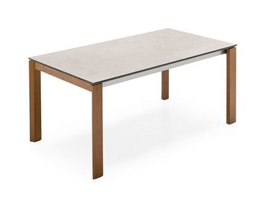 Extending melamine-faced chipboard table EMINENCE