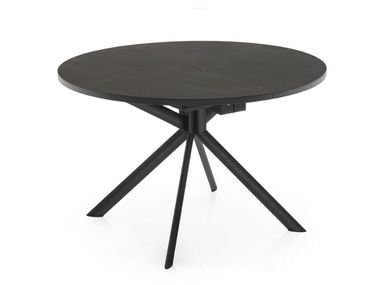 Extending round melamine-faced chipboard table GIOVE Connubia