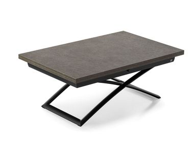 Height-adjustable melamine-faced chipboard coffee table MAGIC-J Connubia