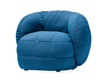 Fabric armchair with armrests REEF Connubia
