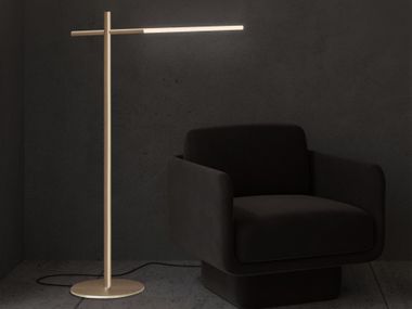 LED dimmable floor lamp BIANCA LISEUSE Contardi