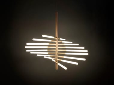 Lampada a sospensione dimmerabile a LED BIANCA TWIST Contardi