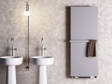 Cordivari Design, FRAME BLOWER MISTO Termoarredo in acciaio a parete