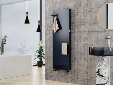 Wall-mounted hot-water decorative radiator FRAME PRO BADEN Cordivari Design