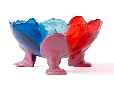 Cuenco de resina BIG COLLINA VASE EXTRACOLOUR Corsi Design