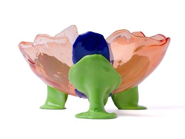 Cuenco de resina BIG COLLINA VASE EXTRACOLOUR Corsi Design