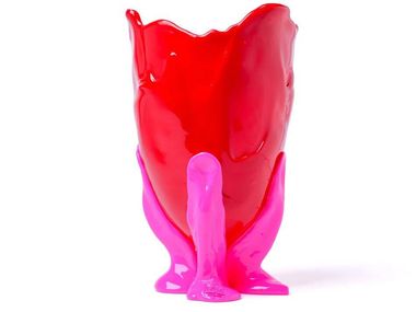 Vaso fatto a mano in resina CLEAR VASE Corsi Design