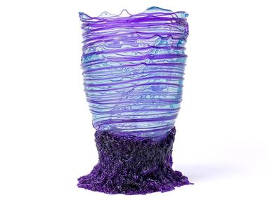 Vaso fatto a mano in resina SPAGHETTI Corsi Design