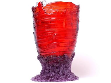 Vaso fatto a mano in resina SPAGHETTI Corsi Design