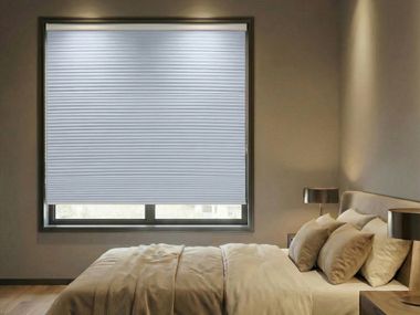 Plissee aus Stoff zur Abdunkelung BLACKOUT CELLULAR SHADES Covers&All