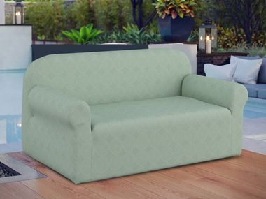 Fabric sofa cover CUSTOM 2 SEATER SOFA SLIPCOVER Covers&All