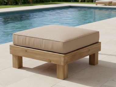 Pouf cushion CUSTOM OTTOMAN CUSHION- RECTANGLE / SQUARE Covers&All
