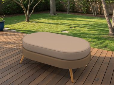 Outdoor oval fabric cushion CUSTOM OVAL CUSHION Covers&All