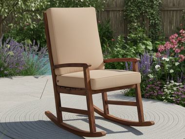 Outdoor fabric cushion CUSTOM ROCKING CHAIR CUSHION SET Covers&All