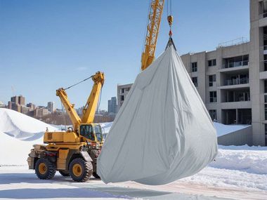 Telo di protezione in PVC CUSTOM SNOW REMOVAL TARP Covers&All