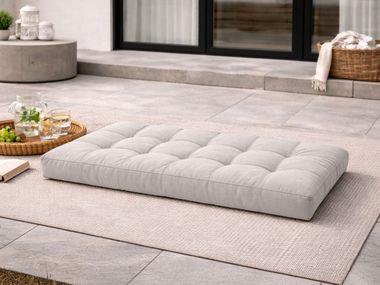 Outdoor fabric cushion FLOOR TUFTED CUSHION Covers&All