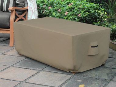 Protective cover for rectangular side tables RECTANGLE ACCENT TABLE COVERS Covers&All