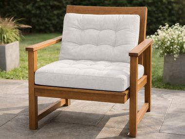 Outdoor fabric cushion RECTANGLE TUFTED CUSHION Covers&All