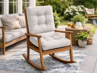 Cuscino in tessuto per esterni ROCKING CHAIR SEAT & BACK TUFTED CUSHION Covers&All