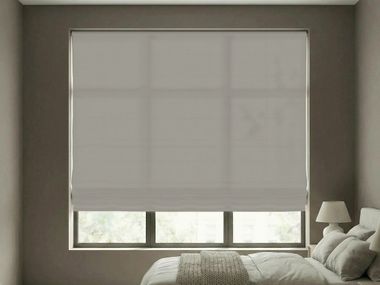 Sheer fabric roman blind SHEER ROMAN SHADES Covers&All