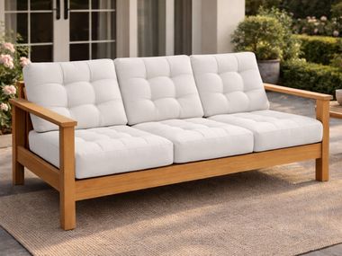 Outdoor fabric cushion SOFA SEAT & BACK TUFTED CUSHION Covers&All