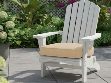 Sunbrella cushion cover SUNBRELLA ADIRONDACK CHAIR CUSHION COVER Covers&All