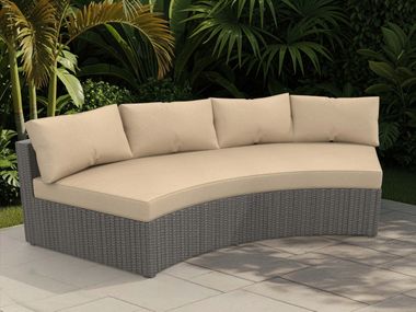 Outdoor Sunbrella® cushion SUNBRELLA CURVED CUSHION COVER Covers&All