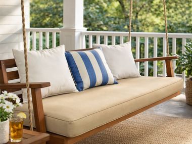 Outdoor Sunbrella® cushion SUNBRELLA SWING CUSHION COVER Covers&All