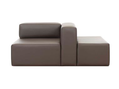 Sofá modular de cuero LAB SPECIAL MODULAR Crearte Collections