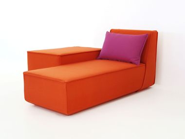 Fabric day bed with removable cover CUBIT Cubit by Mymito
