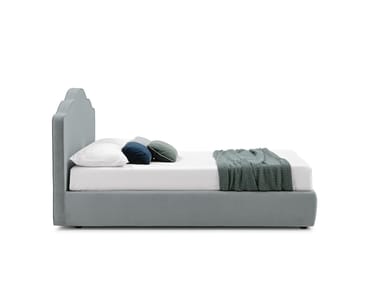 Double bed with removable cover DAFNE By Bolzan Letti