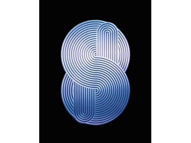 Rug with optical pattern DANCE FLOOR - INFINITY By Gufram design Studio ...