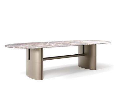 Oval marble table BANQUET Dash Casa