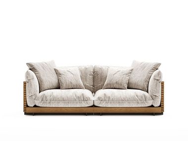 Sofá reto de tecido LOFT Dash Casa