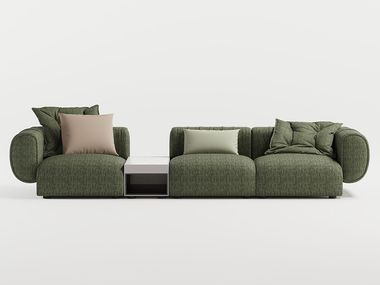 Sofá modular de tecido XIANDUO Dash Casa