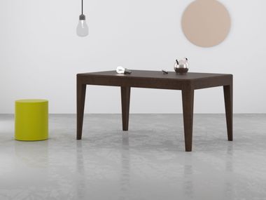 Extending rectangular wooden table DEADE-C Piemy