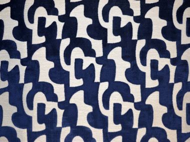 Tessuto da tappezzeria jacquard in poliestere DECOUPÉ VELVET Aldeco