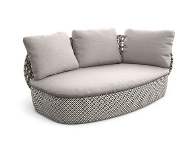 Modular synthetic fibre garden sofa MDEAR DEDON