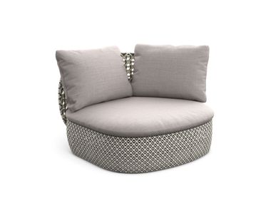 Synthetic fibre garden armchair MDEAR DEDON