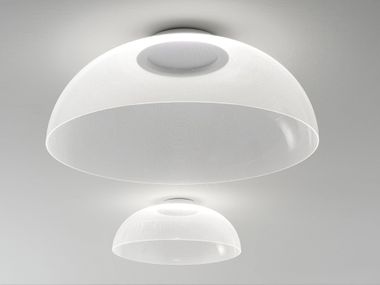 Lampada da soffitto a LED in PMMA DEMÌ Stilnovo