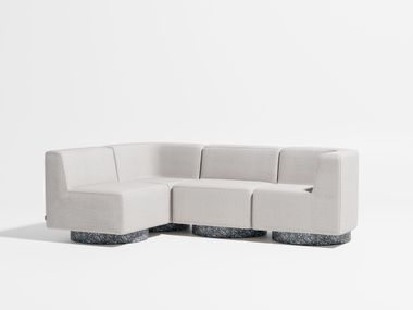 Modulares 4-Sitzer Ecksofa aus Stoff CONFETTI DESIGN BY THEM