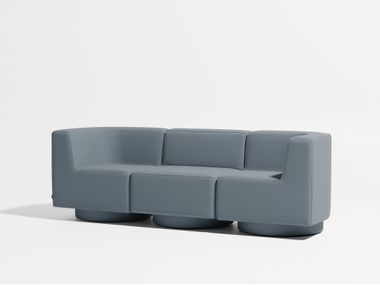 Modular 3 seater fabric sofa CONFETTI DESIGN BY THEM