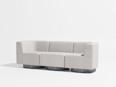 Modular 3 seater fabric sofa CONFETTI DESIGN BY THEM