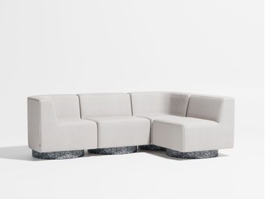 Modulares 4-Sitzer Ecksofa aus Stoff CONFETTI DESIGN BY THEM