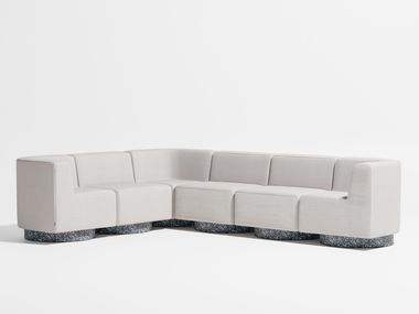 Modulares 6-Sitzer Ecksofa aus Stoff CONFETTI DESIGN BY THEM