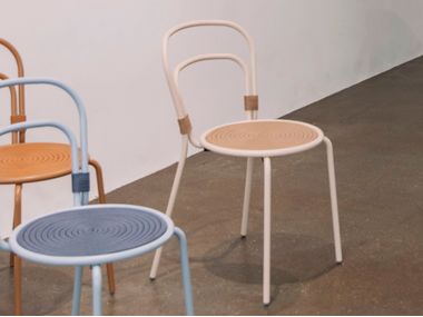 Stuhl aus Metall FIELD DESIGN BY THEM