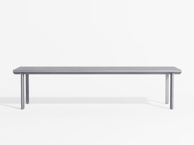 Rectangular powder coated aluminium table SAIL DESIGN BY THEM