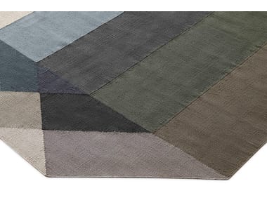DIAMOND GREEN-GREY Rug By GAN