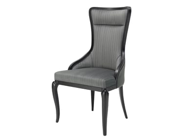 Upholstered fabric chair high-back DILAN | Fabric chair