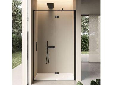 Niche shower cabin with hinged door FLIPPER 1 DISENIA